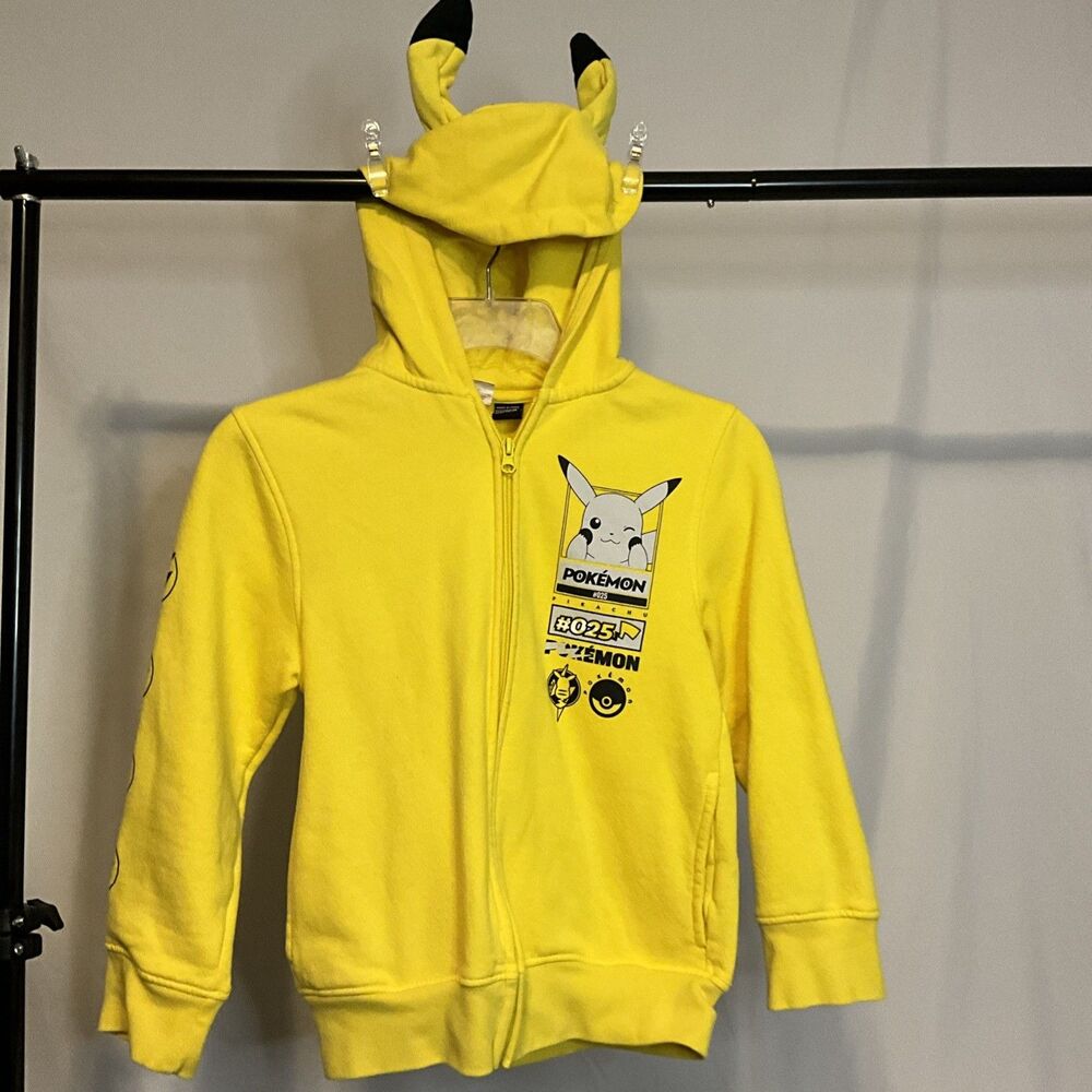 Pokémon Pikachu #25 Sweatshirt Hoodie Kids M